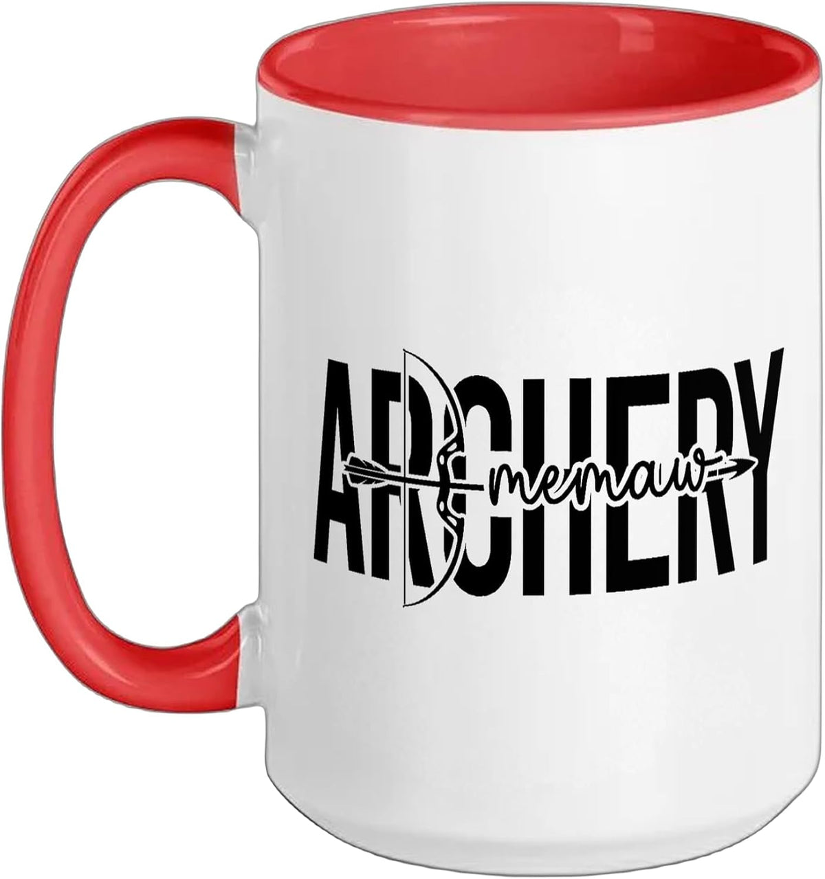 Archery Memaw Grandma Memaw Of An Archer Ceramic Mug