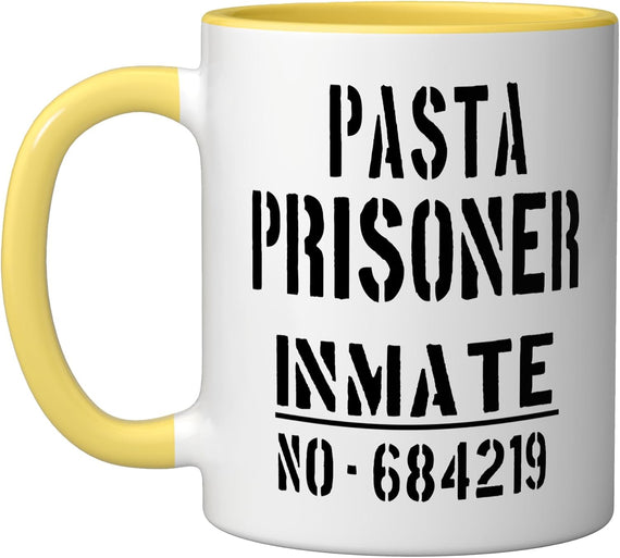 Pasta Prisoner Halloween Costume Ceramic Mug