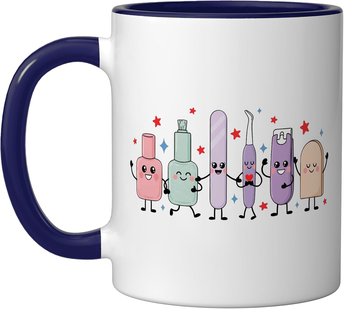 Nail Art Design Artist Stamping Decor Painting Styling Ceramic Mug