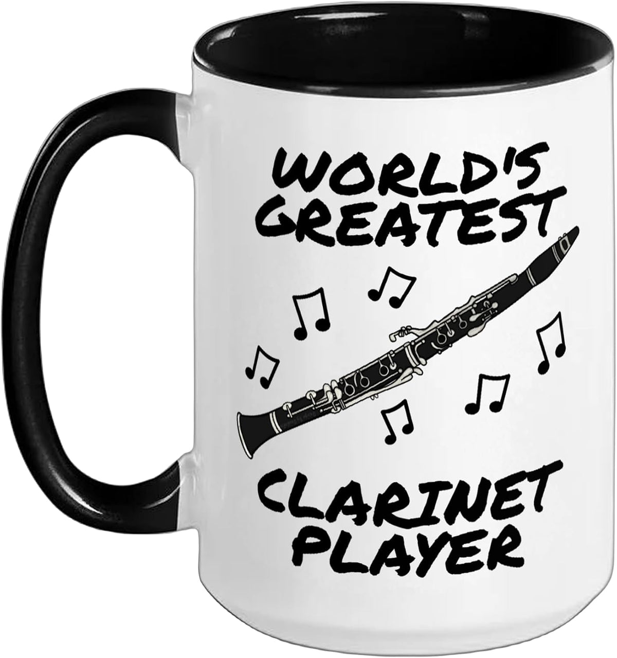 World's Greatest Clarinet Player, Clarinetist Ceramic Mug