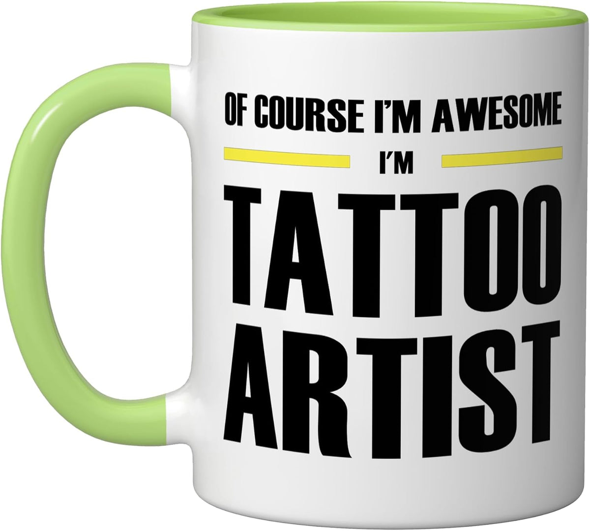 The Awesome Tattoo Artist Ceramic Mug