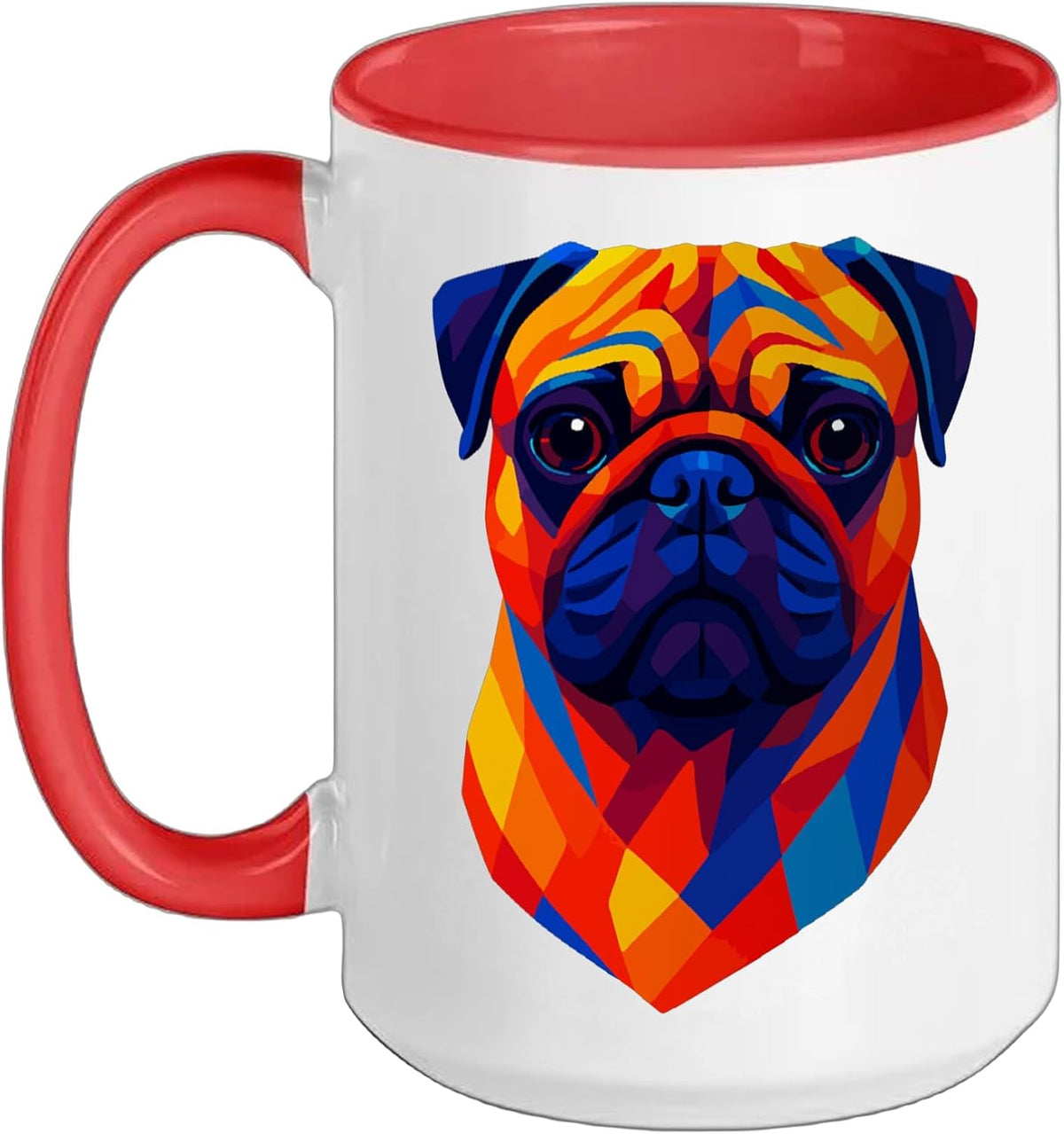 Pug-Dog-Breed Pop-Art Dogs Ceramic Mug