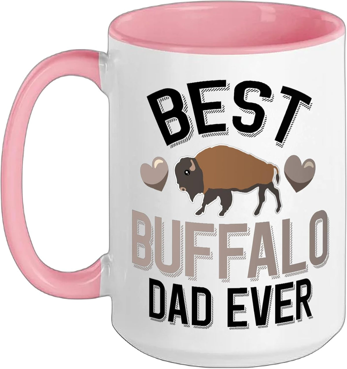 Best Buffalo Dad Ever Funny Ceramic Mug