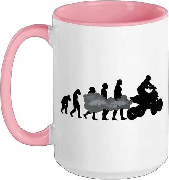 Quad-Bike All-Terrain-Vehicles Offroad Motorsport Atv Ceramic Mug