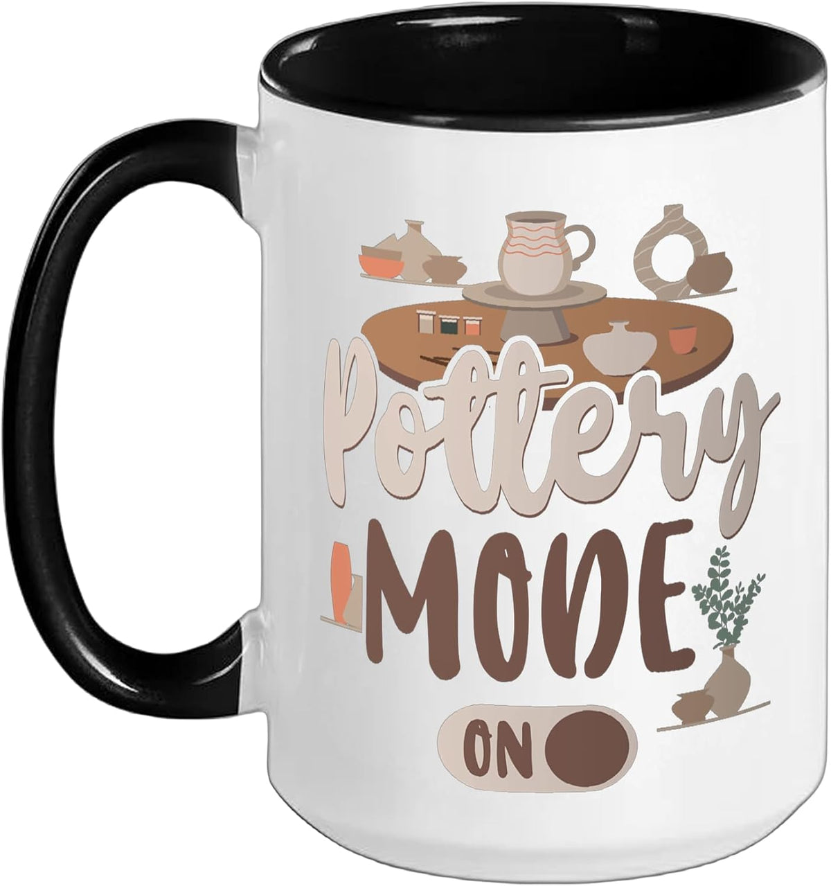 Pottery Ceramics Artist Pottery Mode On Ceramic Mug
