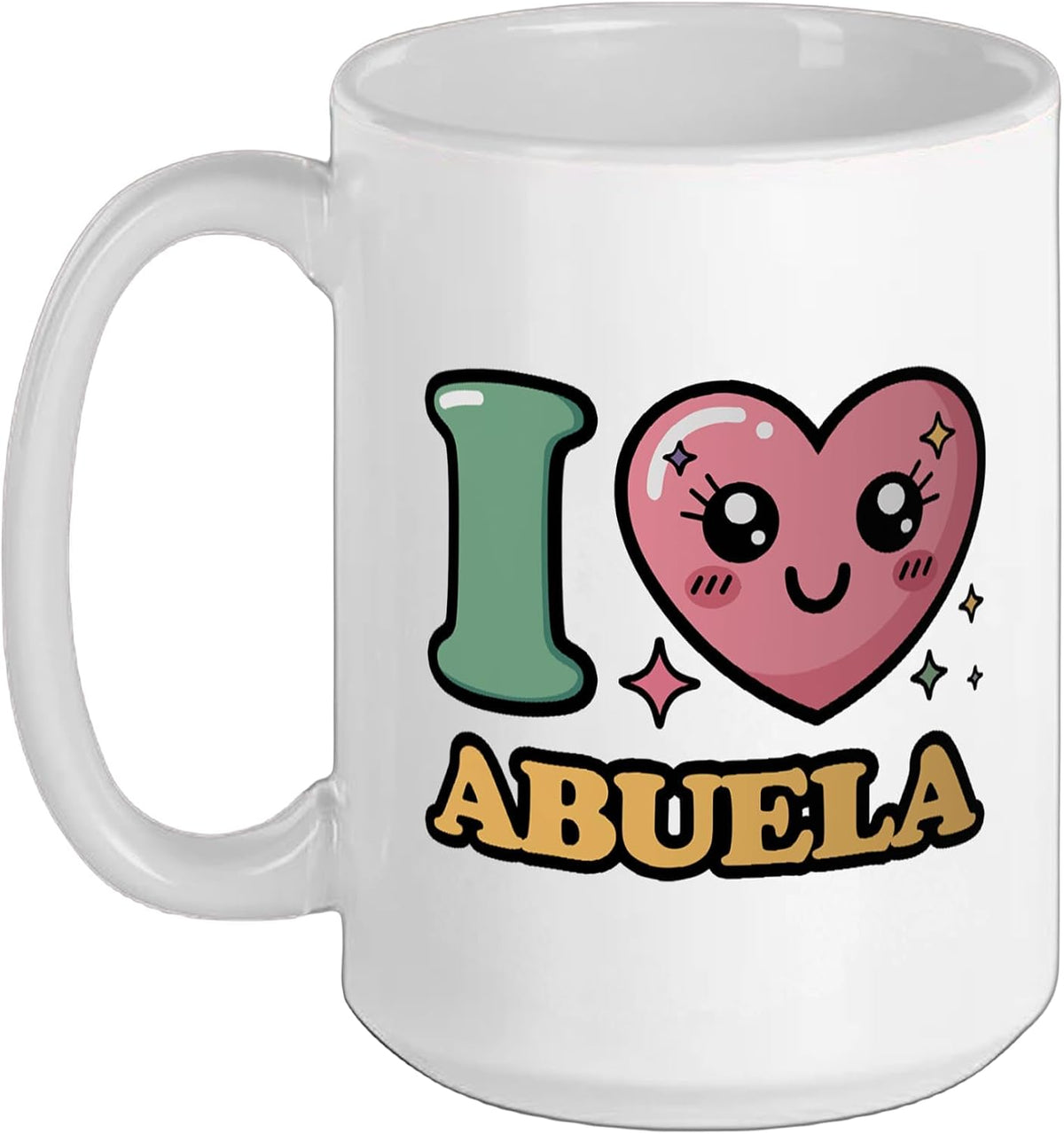 I Love Abuela Ceramic Mug