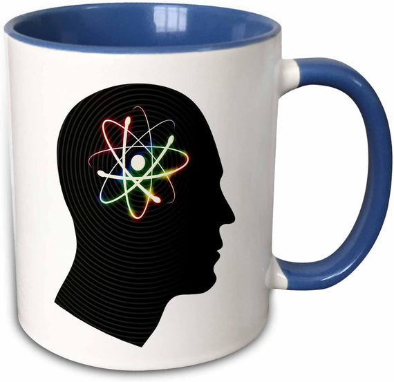 Think About Science Atom In Your Mind Ceramic Mug