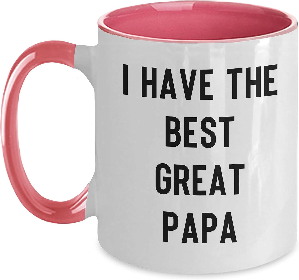 Papa's The Best, Funny, I Have The Best Great Papa Ceramic Mug