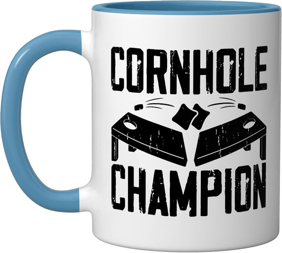 Cornhole Champion Ceramic Mug