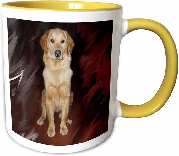 Golden Retriever Dogs Golden Retriever Ceramic Mug