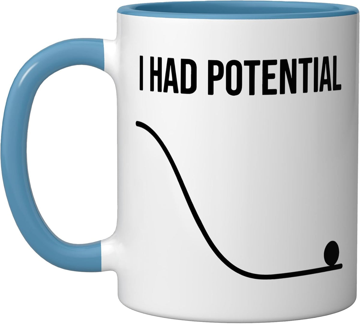 I Had Potential Funny Physics Ceramic Mug