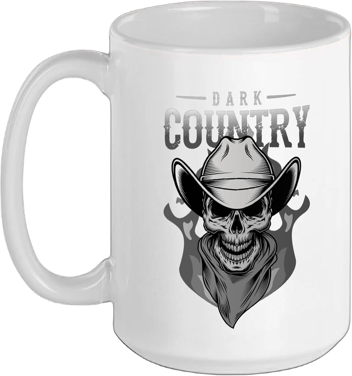 New Country Music Design Or Dark Country Ceramic Mug
