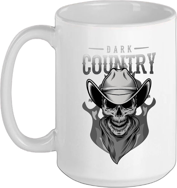 New Country Music Design Or Dark Country Ceramic Mug