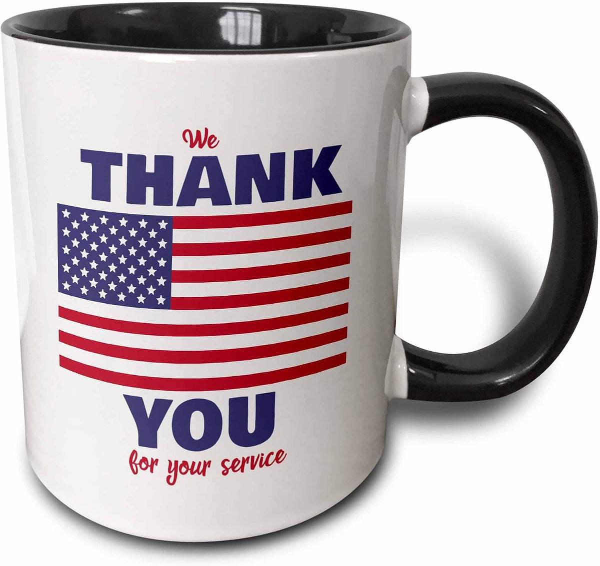 We Thank You For Your Service - Veteran Ceramic Mug