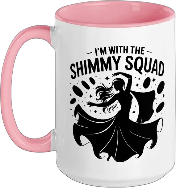 Belly Dancing Shimmy Belly Dance Lover Belly Dancer Ceramic Mug
