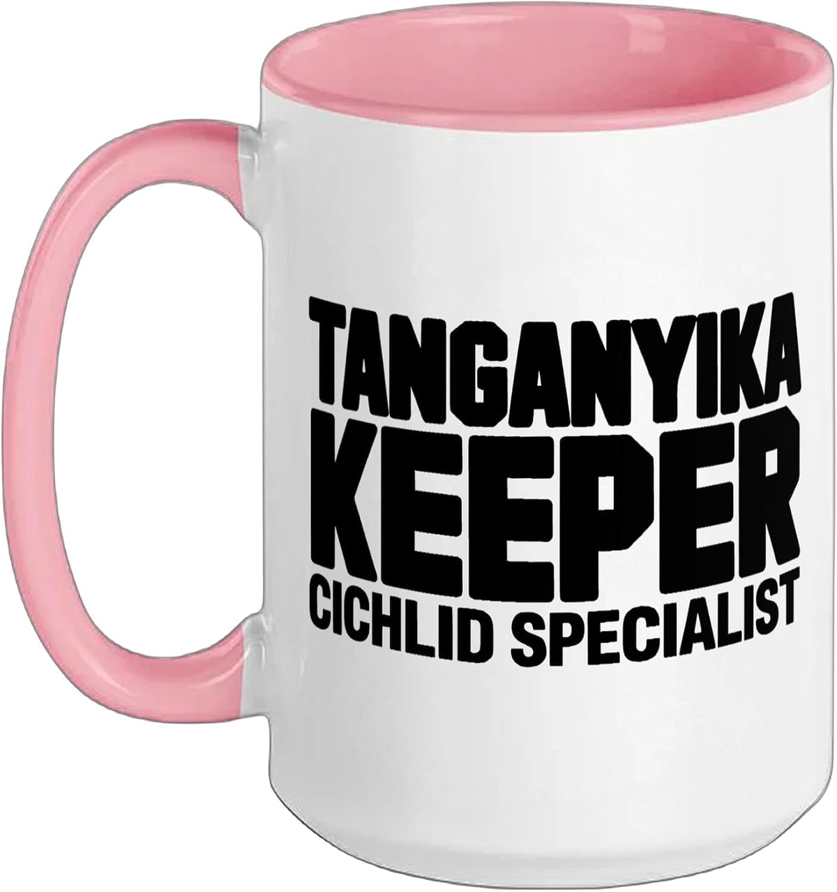 African Cichlid Keeper Tanganyika Lake Fish Aquarium Ceramic Mug