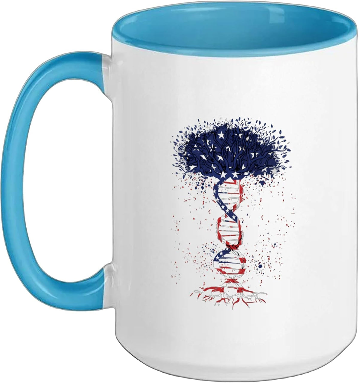 American Flag Usa Flag Red White Blue Patriotic 4th Of Ceramic Mug