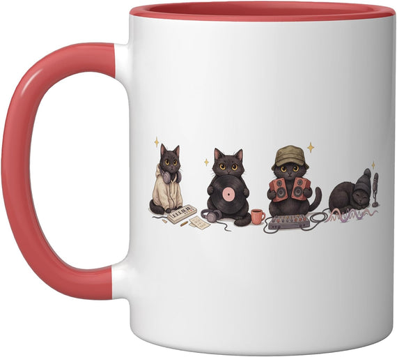 Music Production Audio Engineering Beatmaking Producer Ceramic Mug