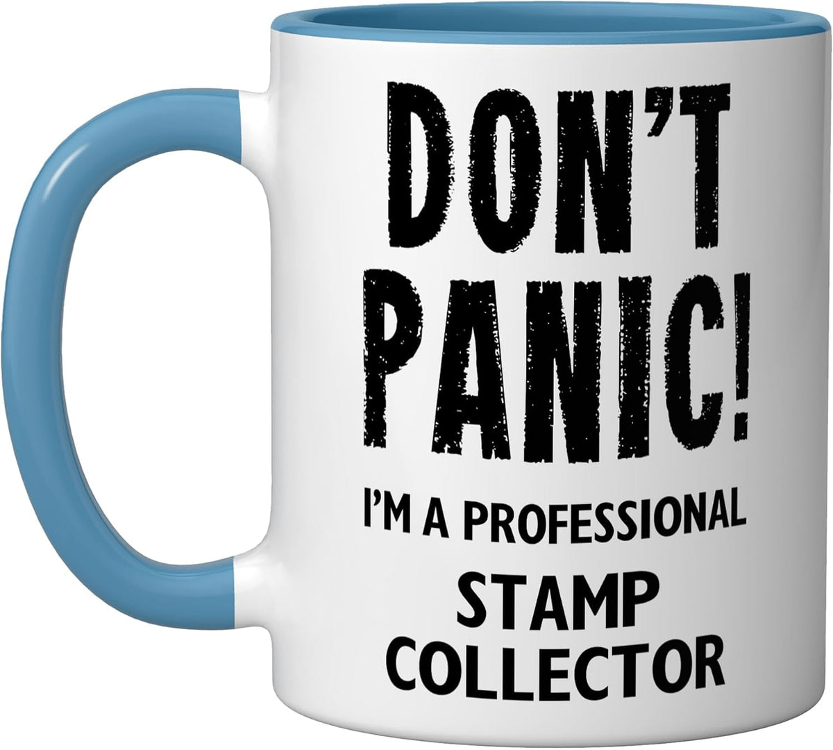 Stamp Collector Ceramic Mug
