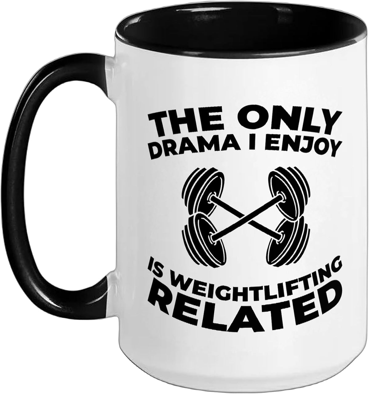 Weightlifting - Weights Lifting Bar Weightlifter Ceramic Mug