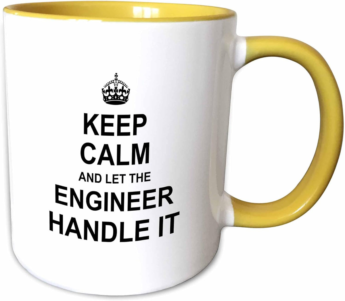 Keep Calm & Let Engineer Handle It - Fun Ceramic Mug