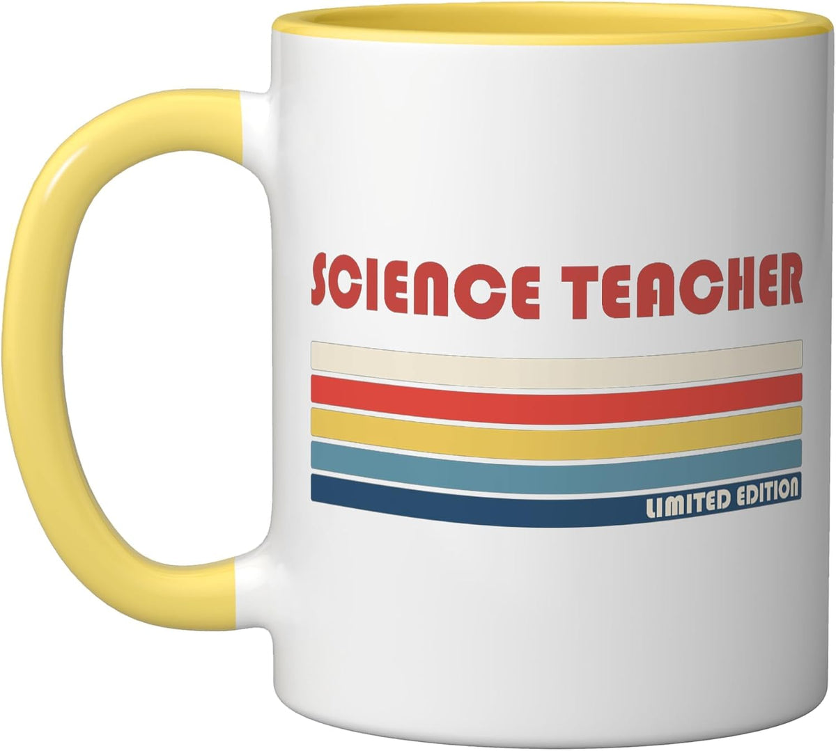 Science Teacher Educator Schoolretro Vintage Ceramic Mug
