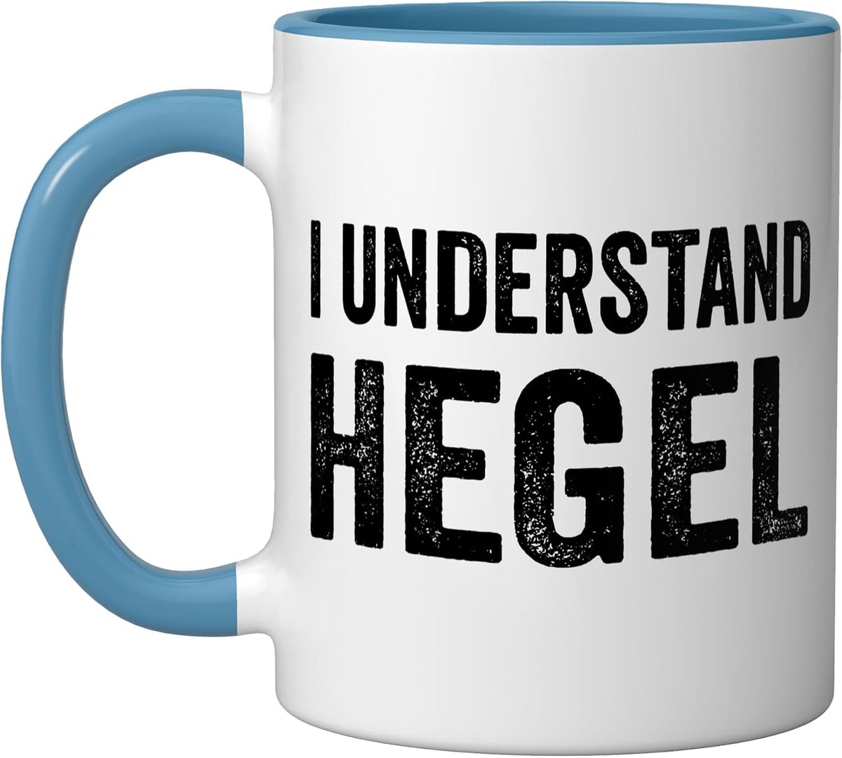 Funny Hegel Philosophy Meme Philosopher Ceramic Mug