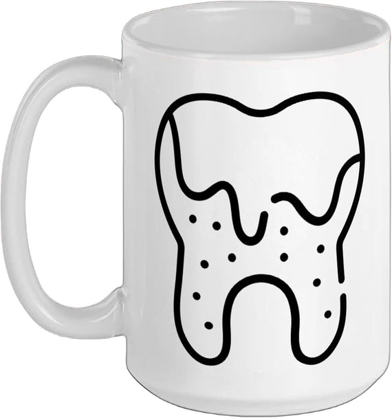Tartar Plaque Calculus Tooth Dental Specialist Dentist Ceramic Mug