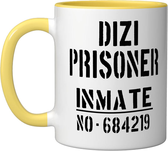 Dizi Player Dizi Musician Prisoner Lazy Halloween Costume Ceramic Mug