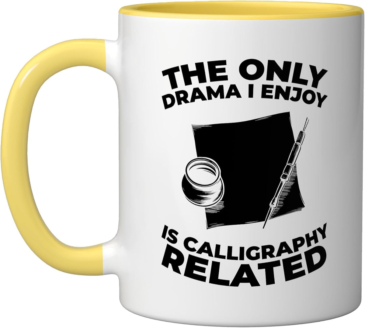 Penmanship Handwriting - Art Calligraphy Ceramic Mug
