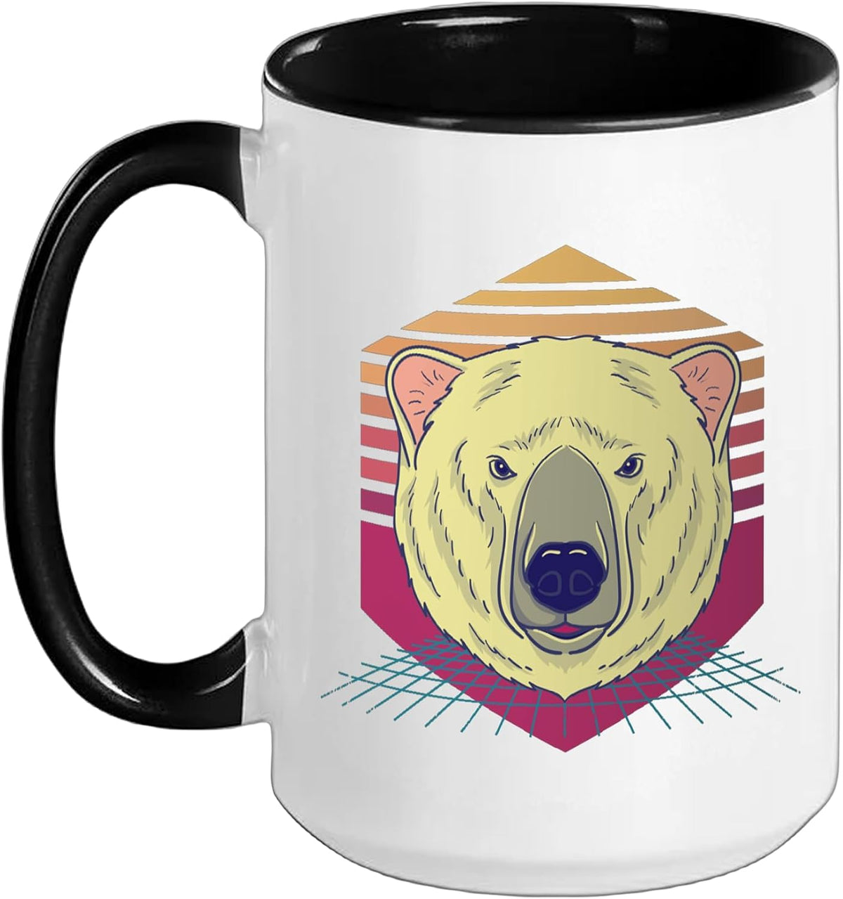 Polar Bear Vintage Ceramic Mug
