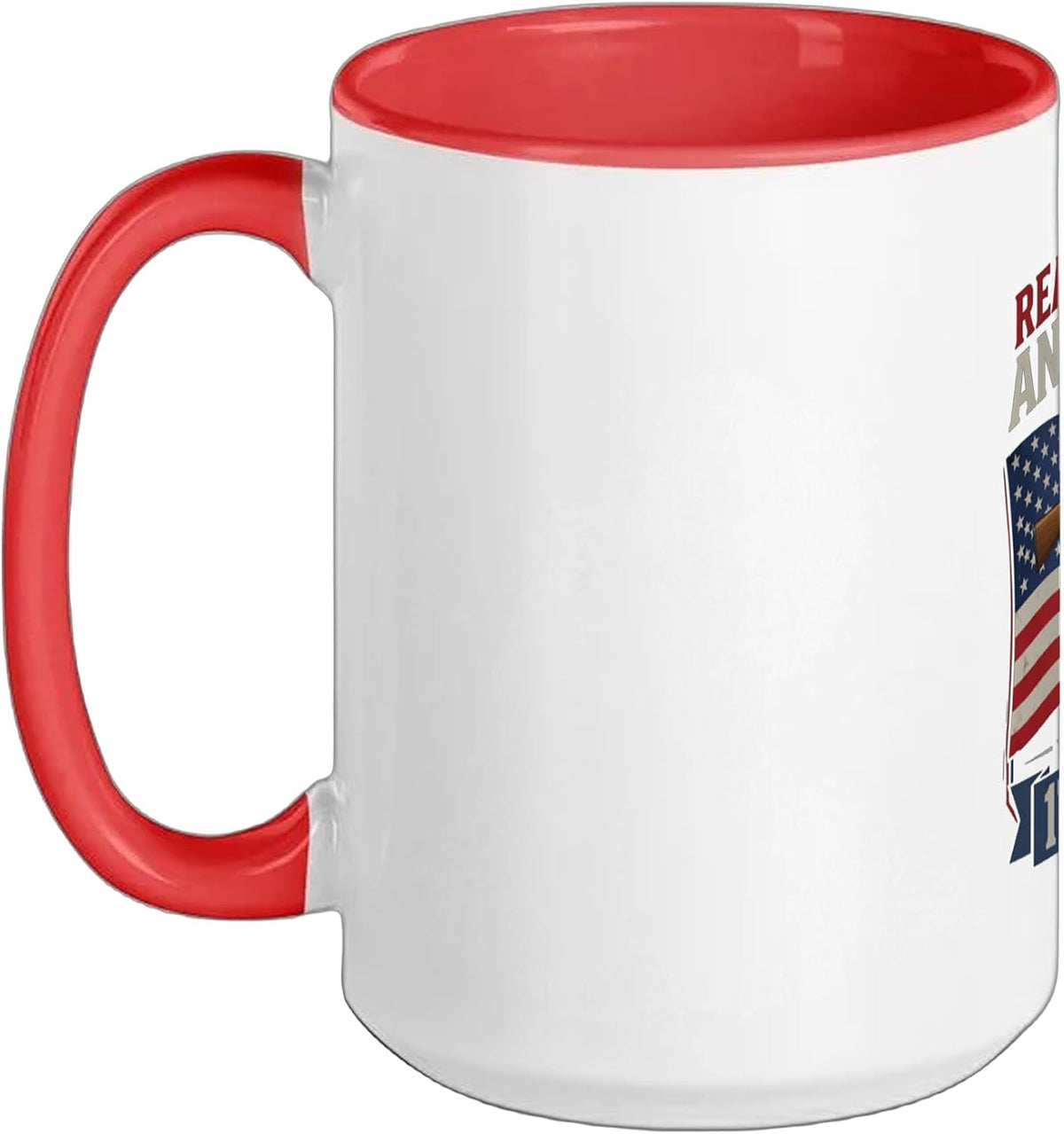 Ready For 250th Anniversary 1776-2026 4th July Us Flag Ceramic Mug