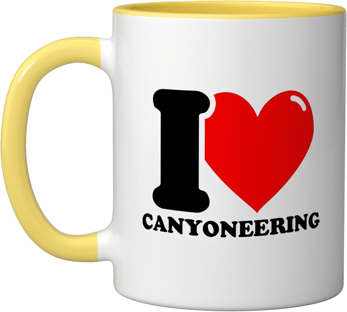I Love Canyoneering Ceramic Mug