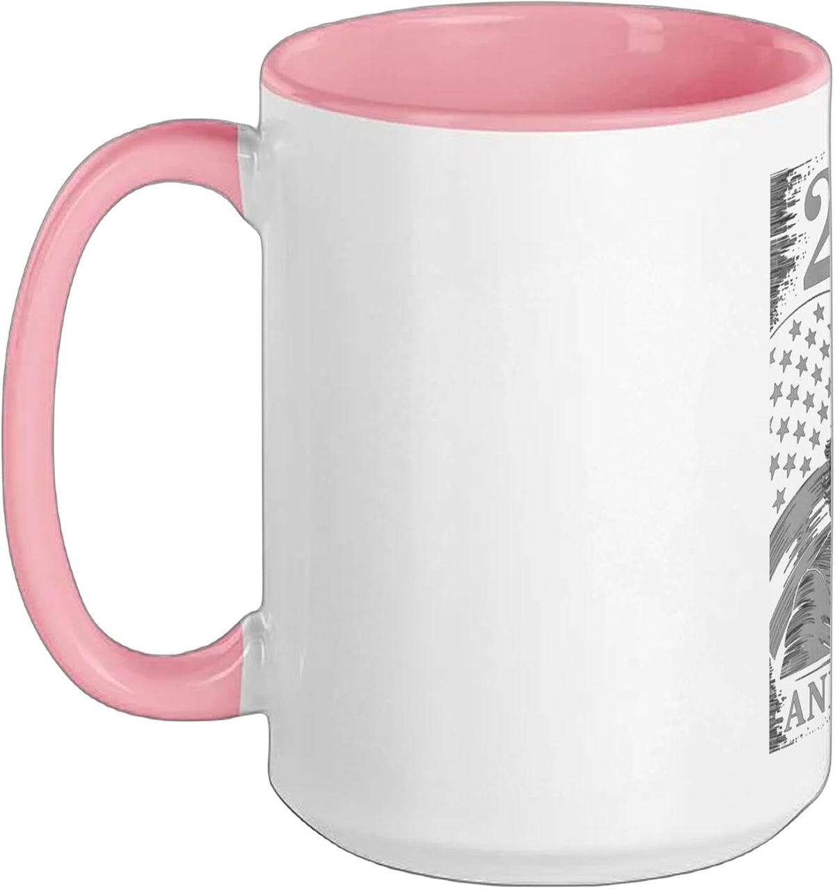 250 Years Usa Flag American 250th Anniversary Patriotic Ceramic Mug