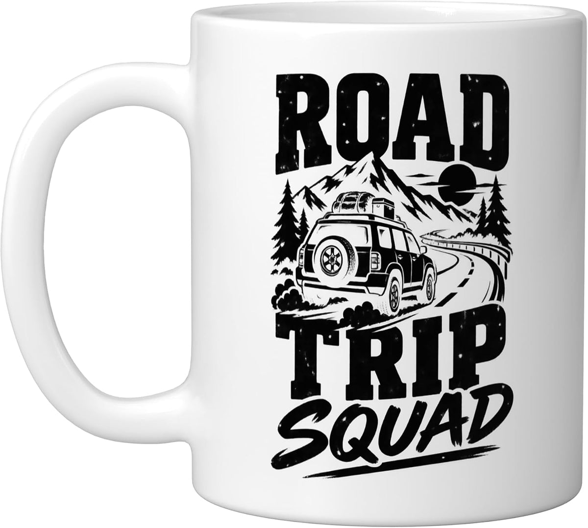 Squad Friendship Funny Road Trip Ceramic Mug