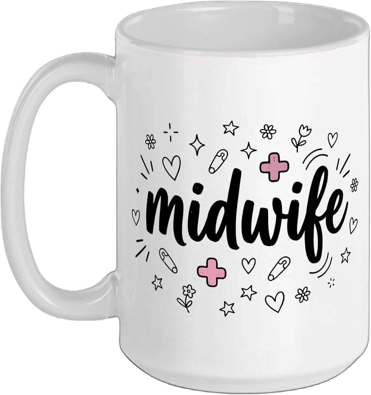 Cute Doula Birth Delivery Labor Worker Midwife Day Womens Ceramic Mug