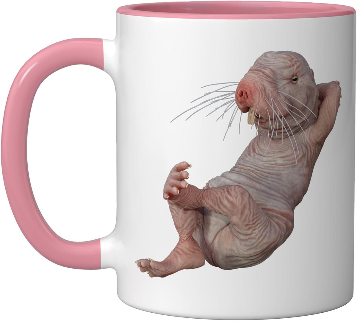 I Just Really Like Naked Moles Ok? Funny Naked Mole Rat Ceramic Mug