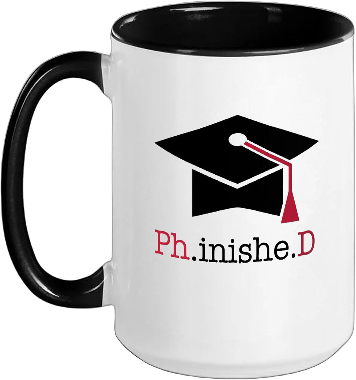 Ph. Inishe. D Phd Ceramic Mug