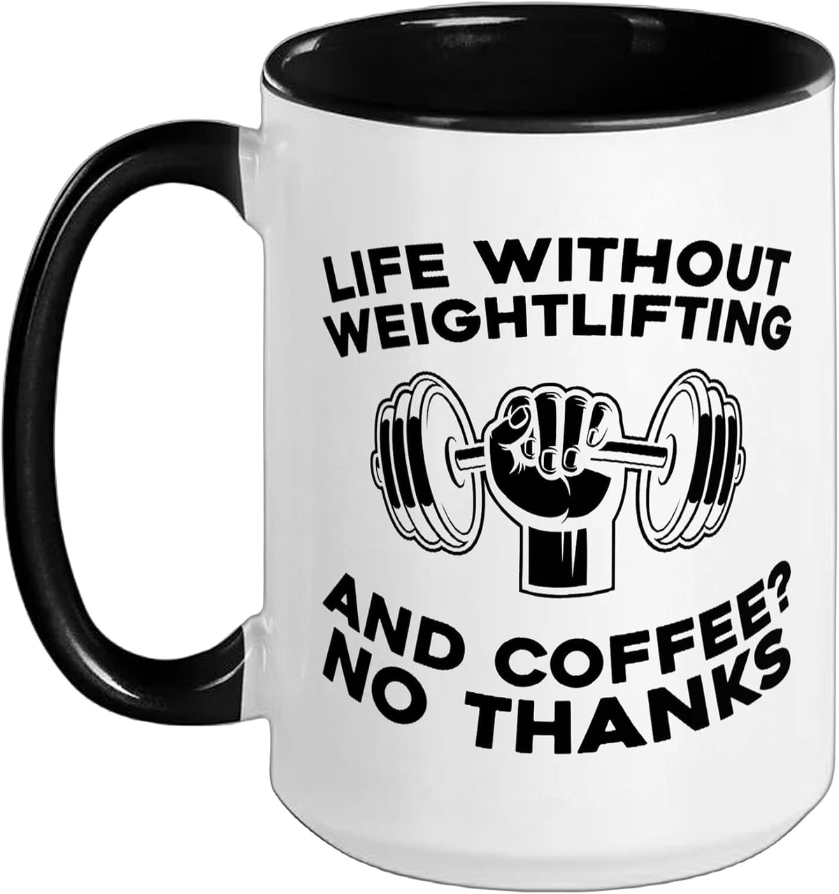 Weightlifting Bar Lifting - Weights Weightlifter Ceramic Mug