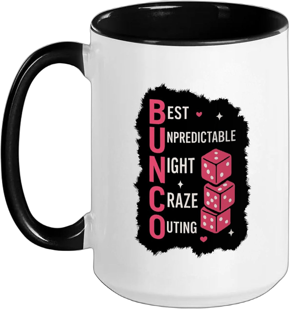 Bunco Babe Funny Bunco Game Night Women Ceramic Mug