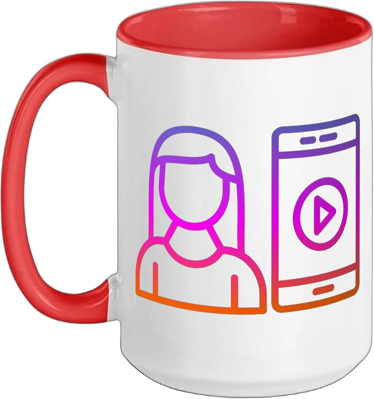 Video Blogger Vlogger Podcaster Ceramic Mug