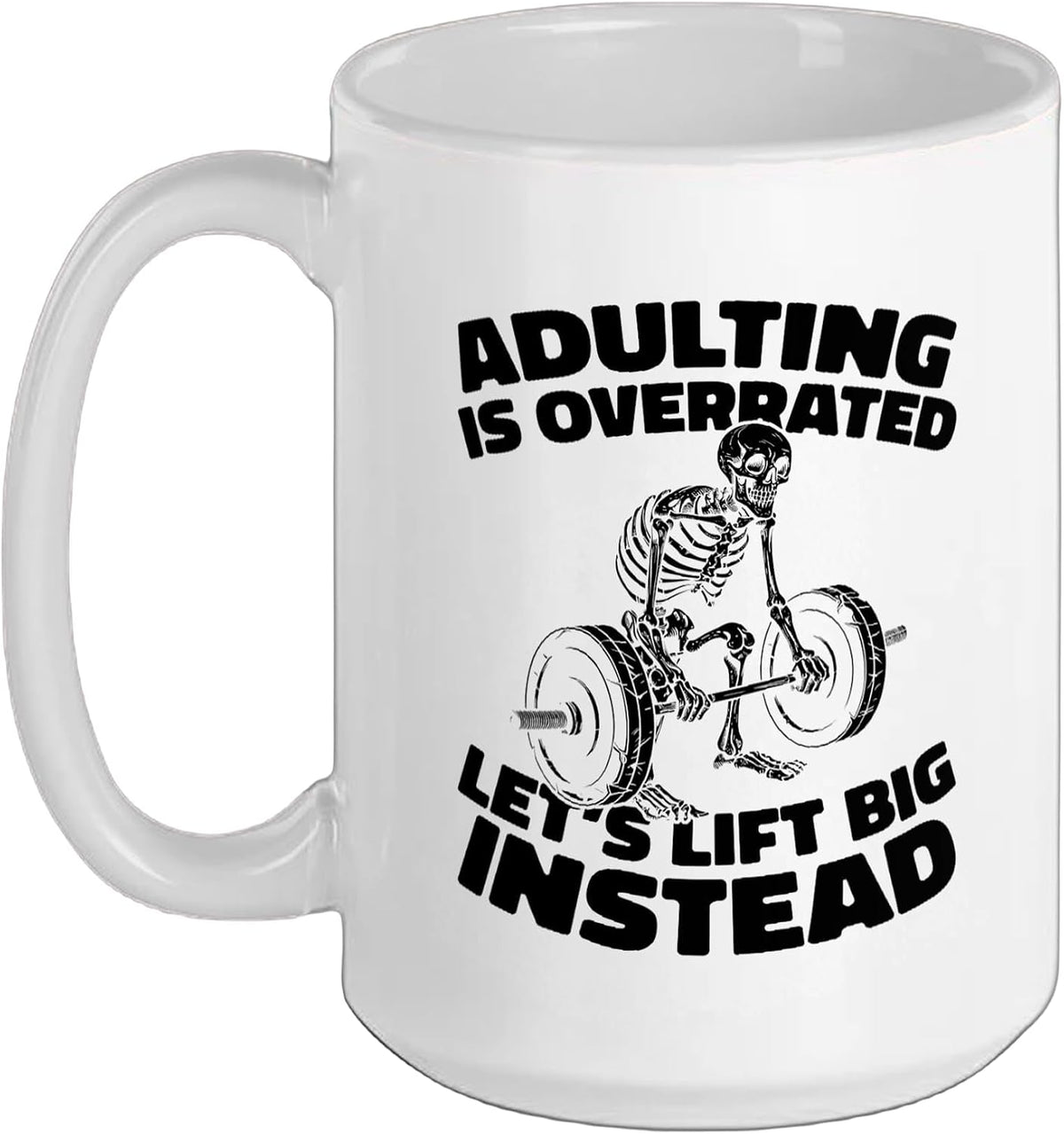 Weightlifting Lifting - Weights Bar Weightlifter Ceramic Mug