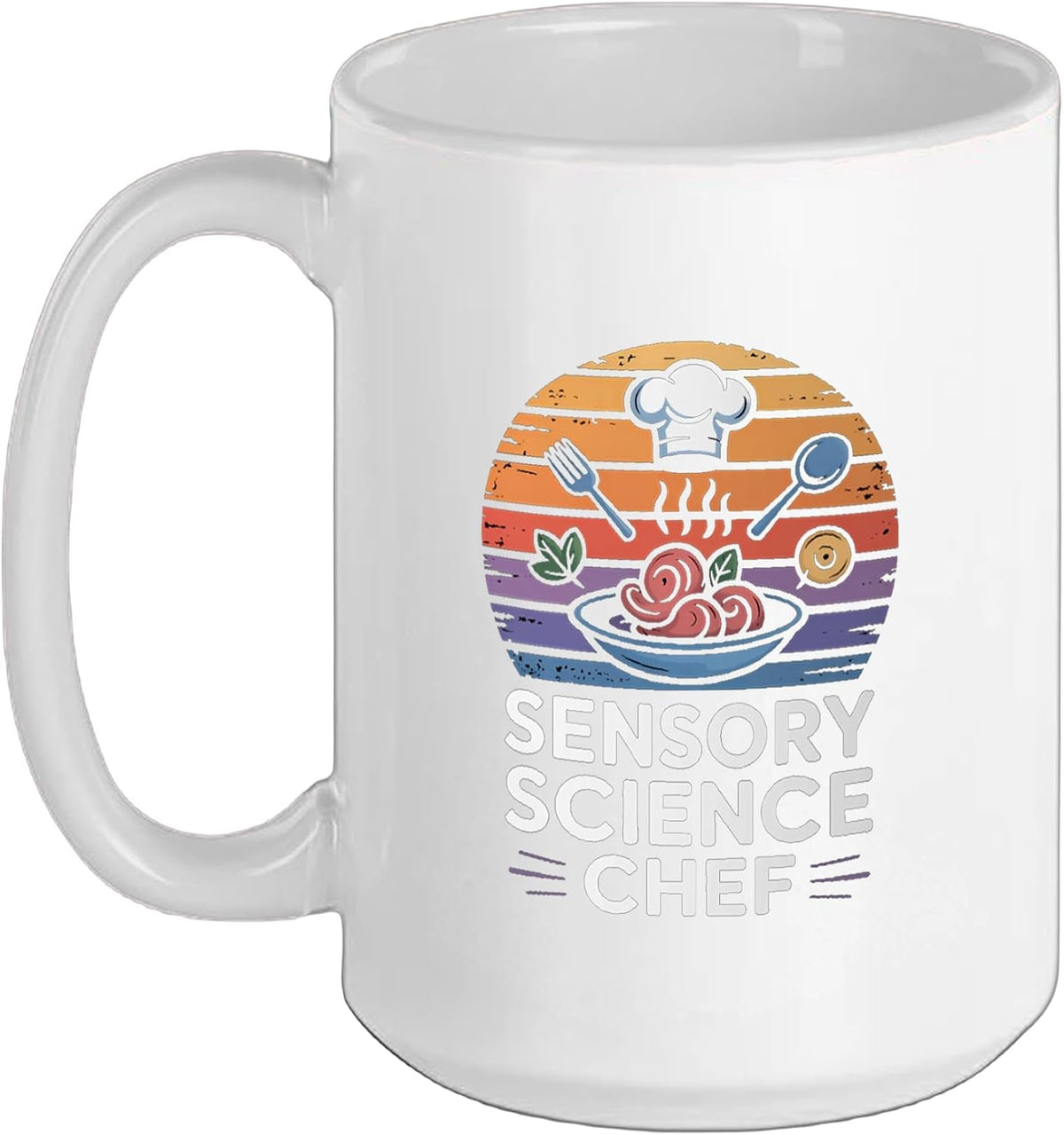 Sensory Science Chef Pasta Bowl Ceramic Mug