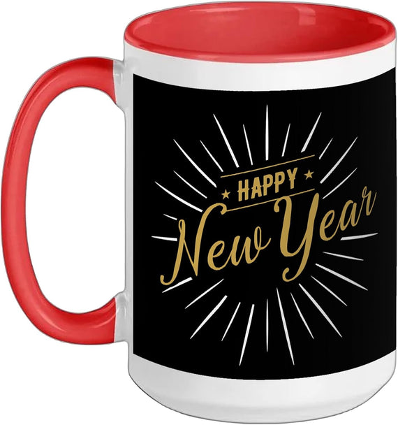 Happy New Year Gift For New Years Eve Party Ceramic Mug