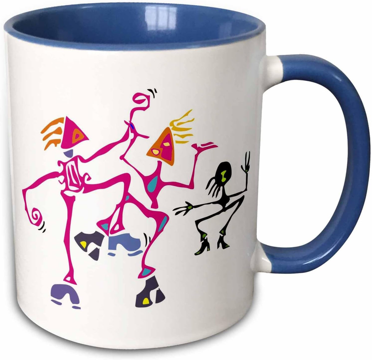 Stick Dancers Ceramic Mug