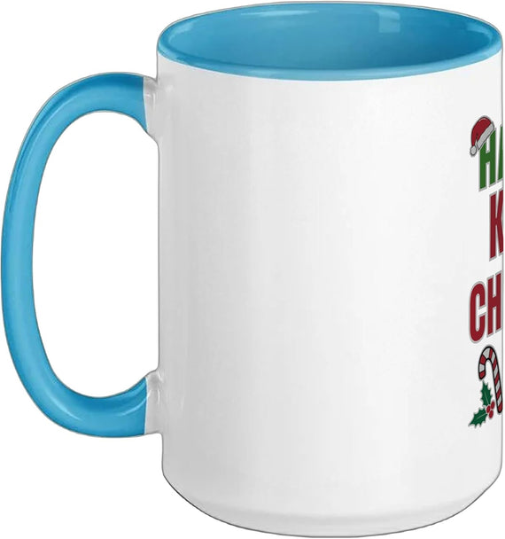 Having A Kayson Christmas Time Family Name Ceramic Mug