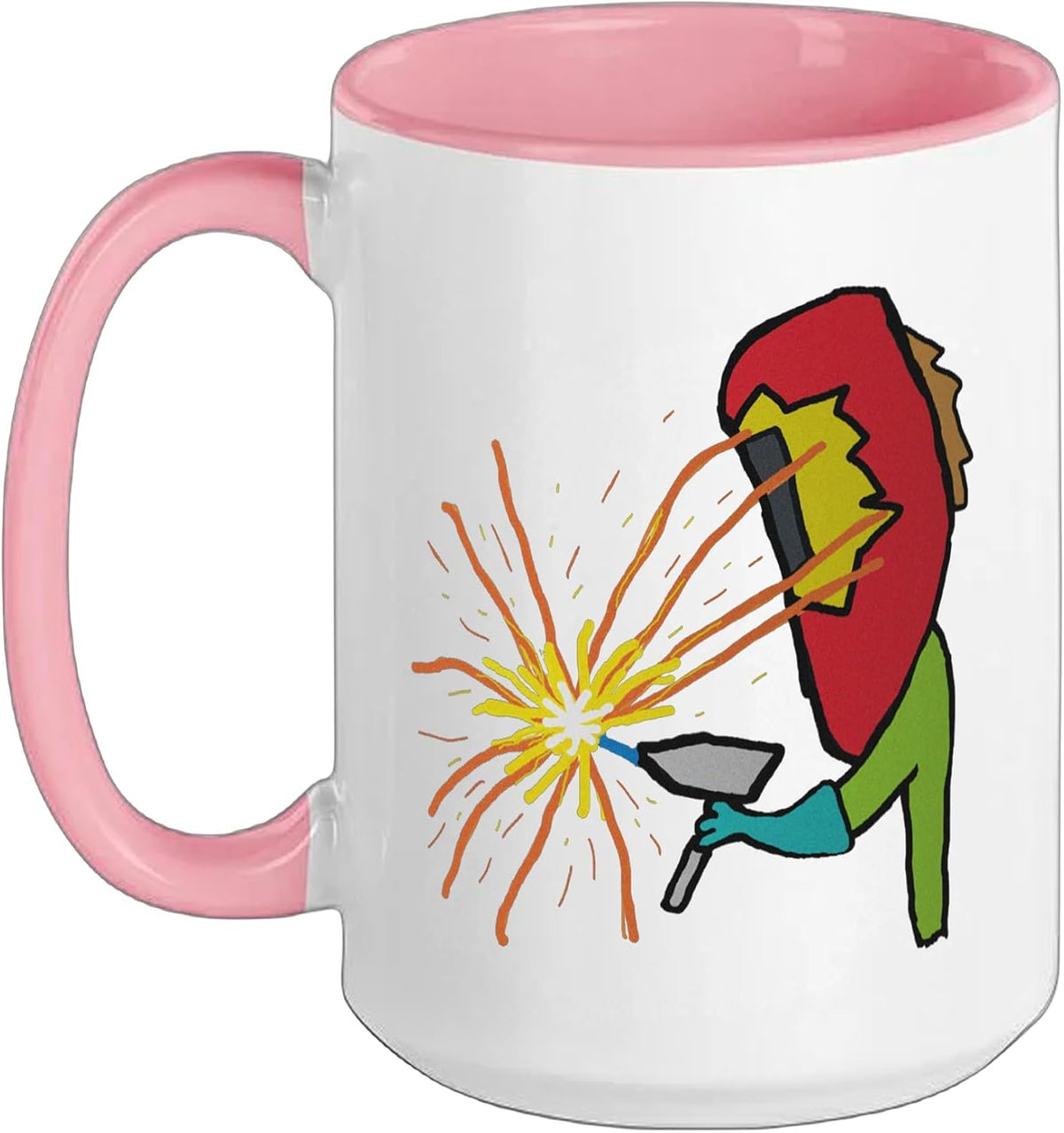 Welder Welding Ceramic Mug