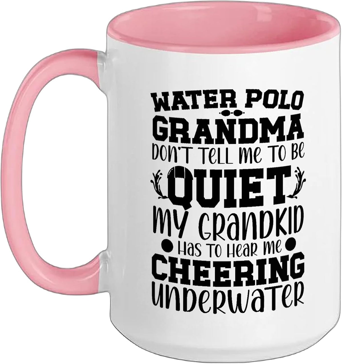 Funny Water Polo Grandma Of A Water Polo Player Ceramic Mug