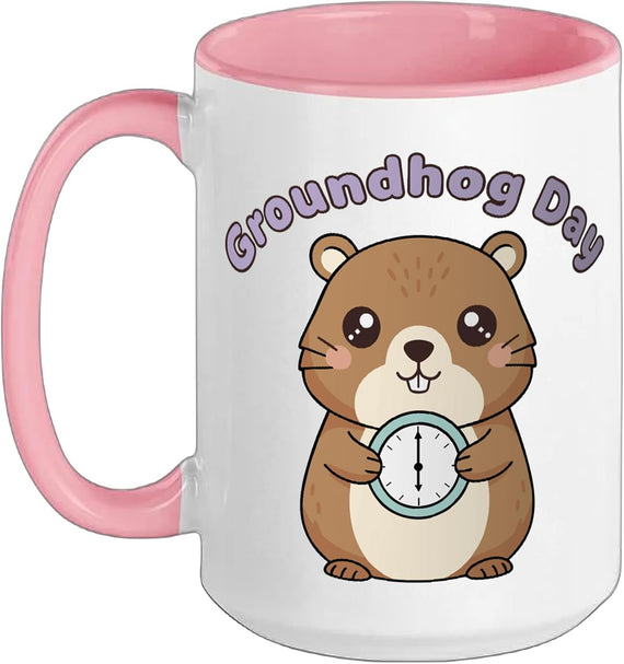 Punxy Phil's Baby Groundhog Day Costume February 2nd Ceramic Mug