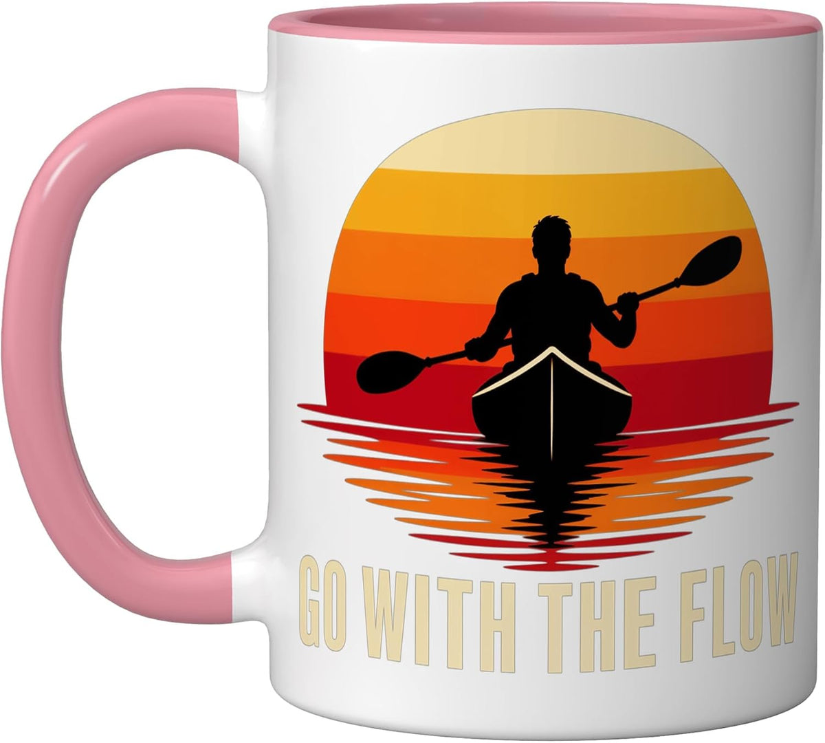 Kayak Design For Men Women Kayaker Kayak Kayaking Ceramic Mug